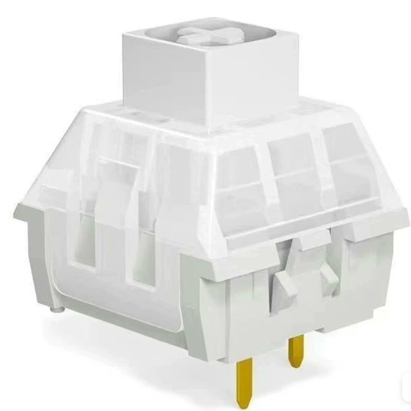 Kailh BOX White V1/V2 Switch, Clicky Tactile, 5-Pin 3-Pin, Cherry MX Compatible, SMD Rgb, DIY Gaming Mechanical Keyboard - Image 5