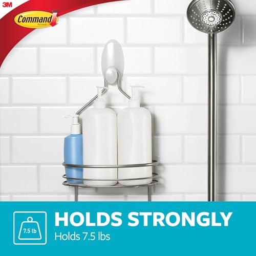 Command Caddy Hanger, 1 Caddy Hanger, 2 Large Strips, Organize your Bathroom - Image 3