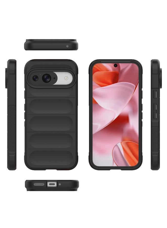 S-TOP Case For Google Pixel 9 Pro 5G Magic Shield TPU + Flannel Phone Case - Image 3