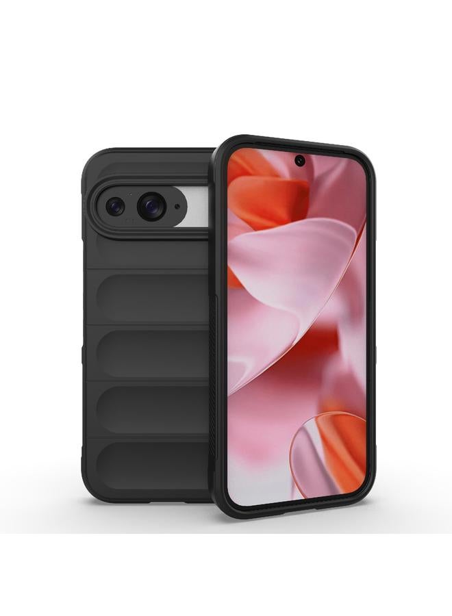 S-TOP Case For Google Pixel 9 Pro 5G Magic Shield TPU + Flannel Phone Case - Image 1