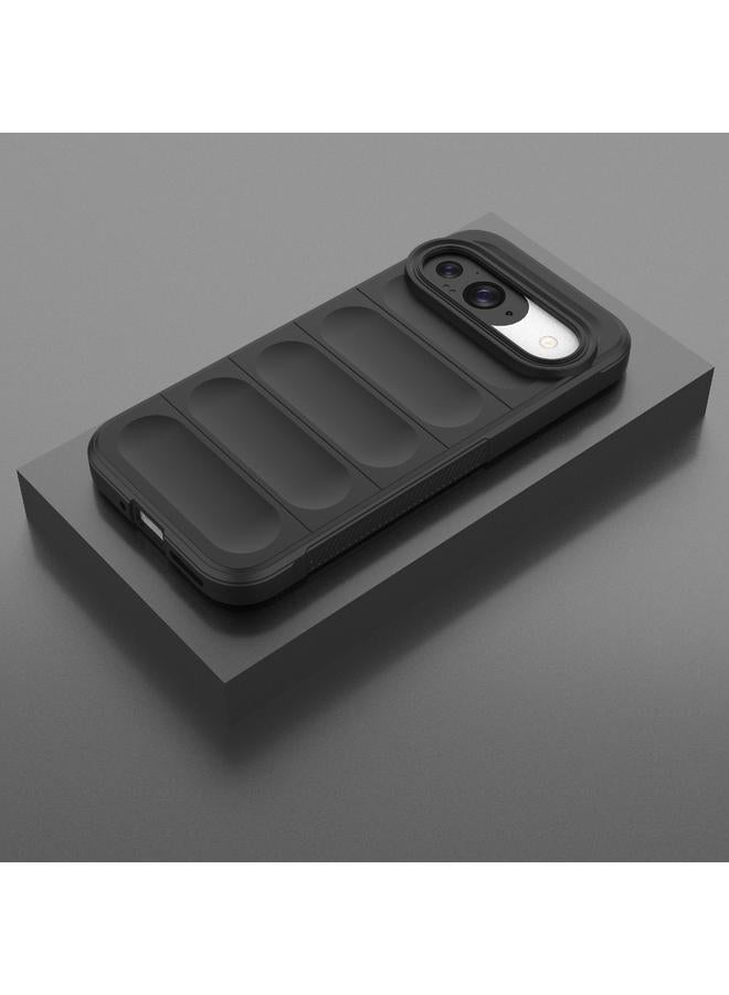 S-TOP Case For Google Pixel 9 Pro 5G Magic Shield TPU + Flannel Phone Case - Image 2