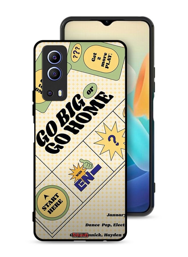 Tolwak Vivo iQOO Z3 5G Protective Case Cover Go Big Or Go Home - Image 1