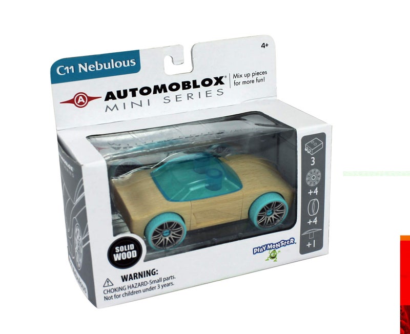Automoblox Mini C11 Nebulous Aqua Blue  4.75"" x 1.75"" - Image 3