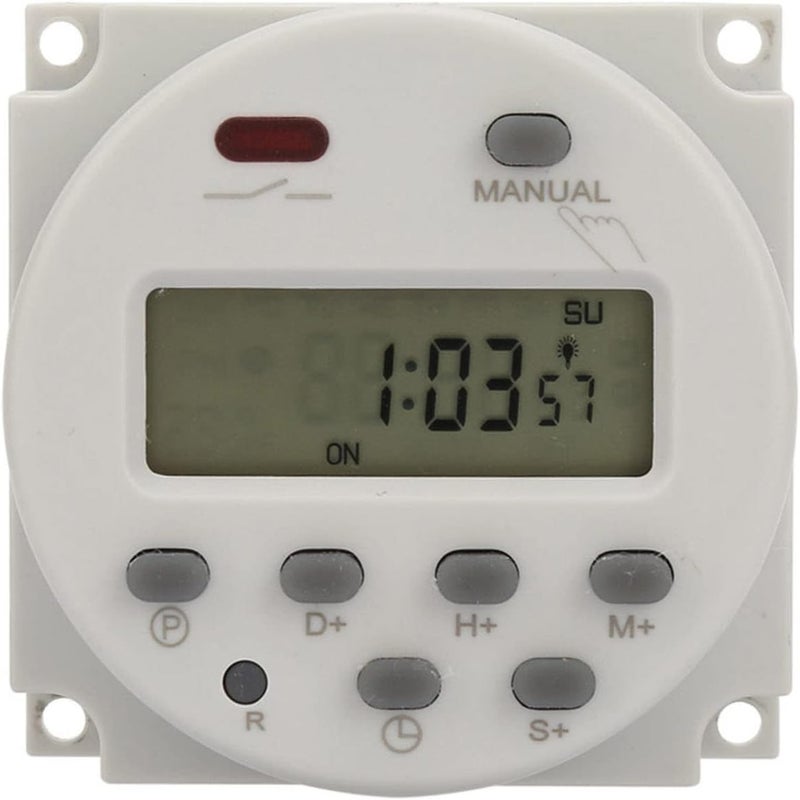 مؤقت رقمي قابل للبرمجة USB 5V DC تحكم عبر واي فاي من 1 ثانية إلى 168 ساعة لمعدات مصابيح الشوارع - Image 1