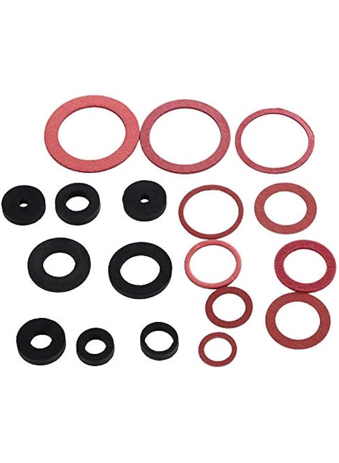 Plumbing Gaskets, 141pcs High Density Rubber Tap Sealing Washers Assortment Set, Rubber Sealing Assortment Plumbing Gasket Set for Sealing Taps, Valves, and More  - Image 3