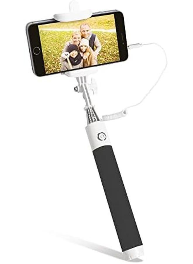 إيروريكس عصا سيلفي أحادية القوائم Ss787 باللونين الأسود والأبيض - Image 2