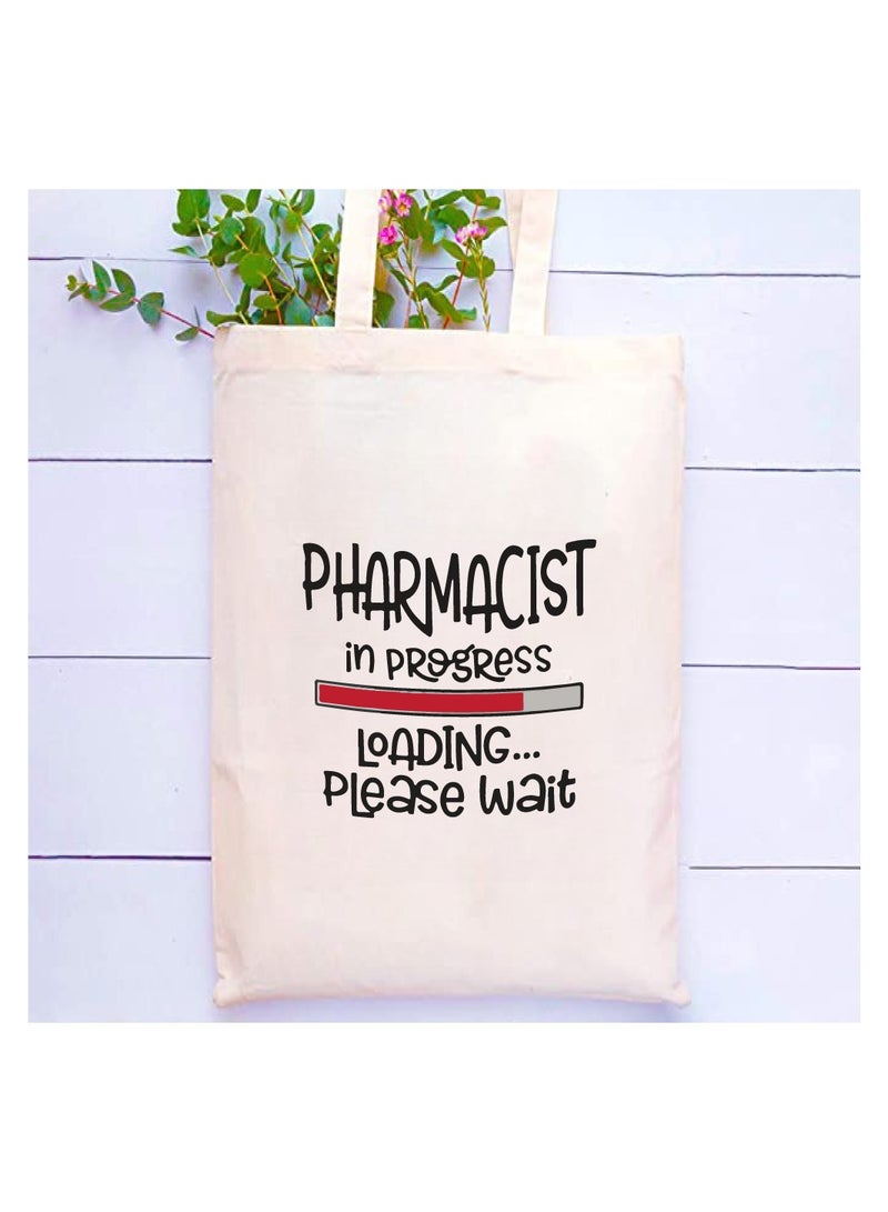 PRINTSHOP4ME Pharmacist Day Appreciation Canvas Tote Bag - Celebrating the Pharmacists Day - Shopping and Party Bag for Pharmacist Students - Teachers - Image 2