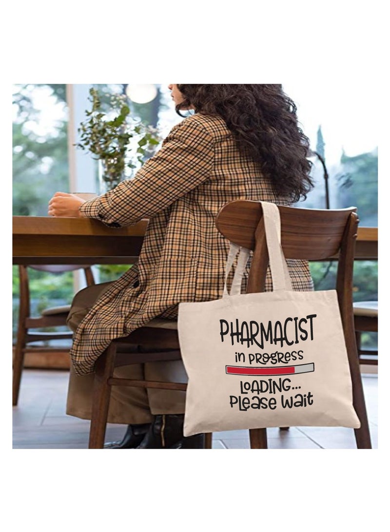 PRINTSHOP4ME Pharmacist Day Appreciation Canvas Tote Bag - Celebrating the Pharmacists Day - Shopping and Party Bag for Pharmacist Students - Teachers - Image 3