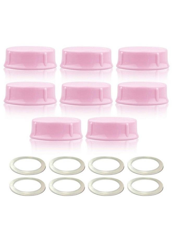 Solid Lids With Sealing Ring For Standard Sized Bottles; Bottles Lids Compatible With Medela Bottles Ameda And Small Sized Nuk Playtex Gerber Bottles; 8Pc (Pink) - pzsku/ZB08BB1053C54AC2ECC9DZ/45/_/1692163678/41a02ab5-e4c9-45c8-bcd4-b90d091ff9b5