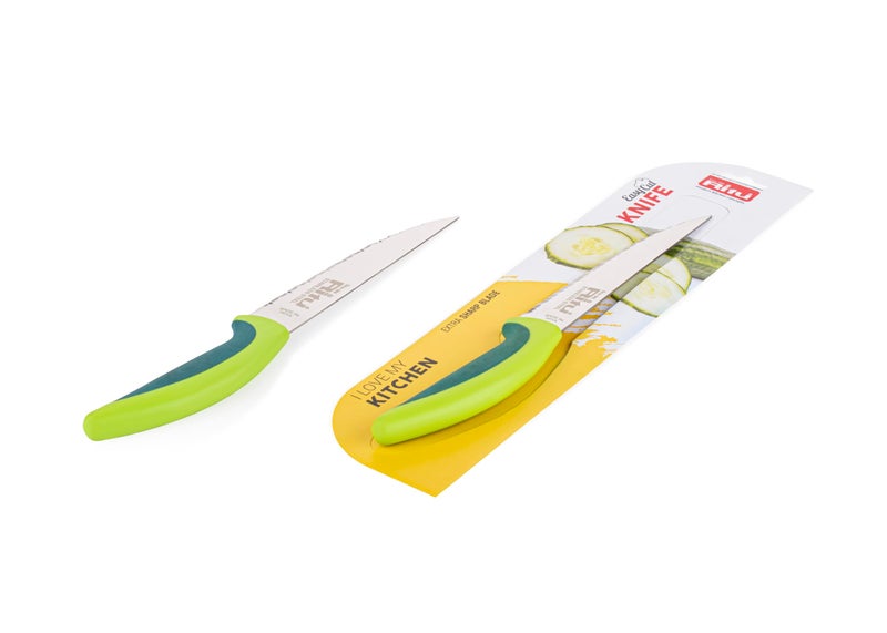 RITU Stainless Steel Laser Star Kitchen Knife 9 inch | Sharp Blade for Effortless Cutting | Soft Grip New Handle | Rust -Resistant & Durable | Perfect for Home Cooking, Chopping & Slicing | 230MM - Image 3
