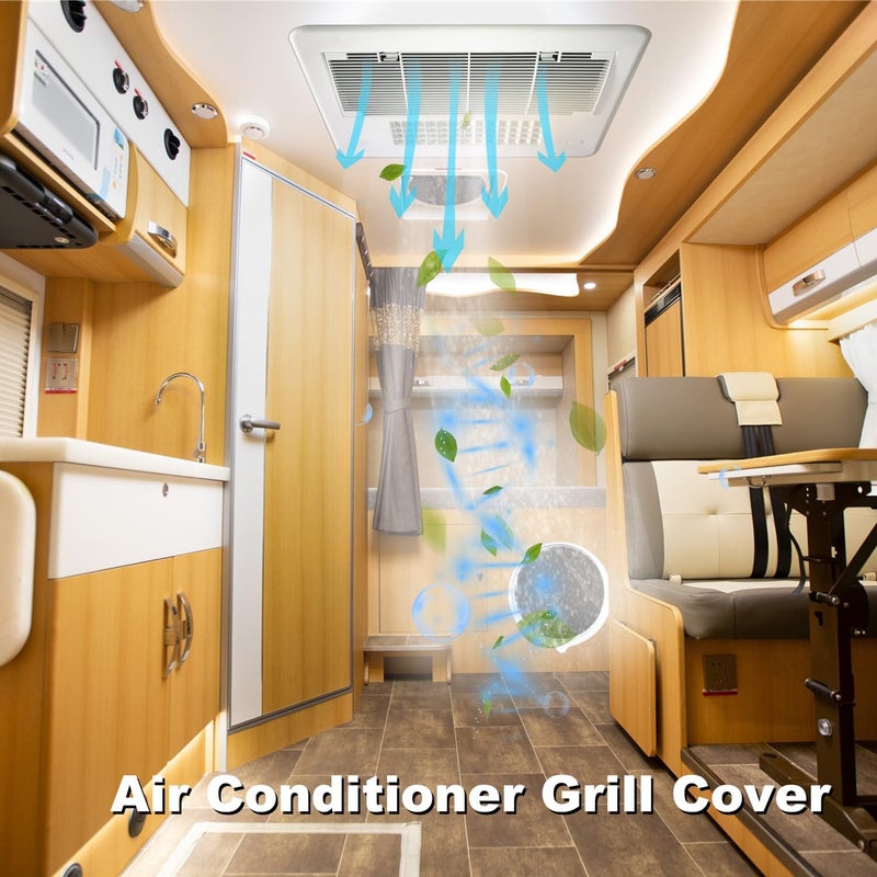 weideer RV A/C Ducted Air Grille with Filter Replacement - Image 5