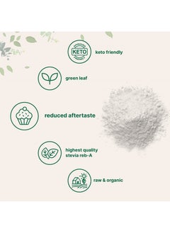 Micro Ingredients Pure Organic Stevia Powder, 4 Ounces, 706 Serving, Highest Grade Stevia Green Leaf Extract Reb-A, Reduced Bitter Aftertaste, 0 Calorie, Natural Sweetener, Sugar Alternative, Keto Friendly  - Image 3