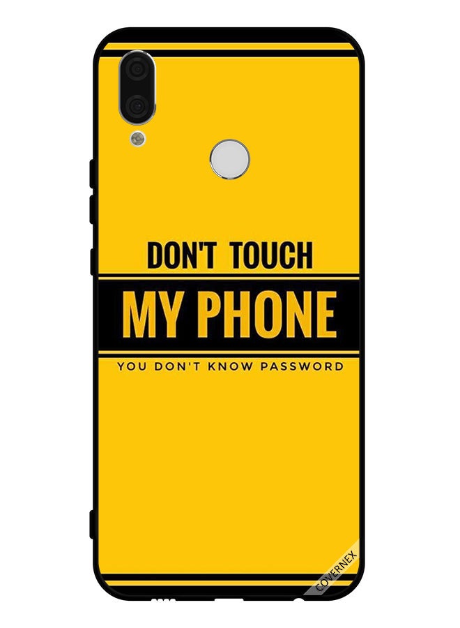 Covernex Protective Case Cover For Huawei nova 3i Don't Touch My Phone You Don't Know Password - Image 1