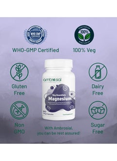 Magnesium Citrate With Di Magnesiu Malate- 60 Vegan Capsules - pzsku/ZB08BE71143013C18EC93Z/45/_/1674637814/7438065b-9a58-401b-a41c-c51e5098e9b5