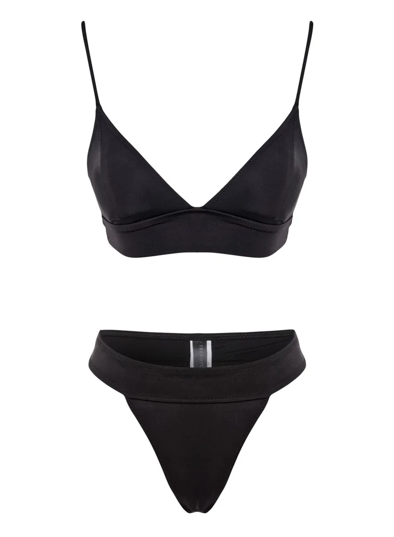 trendyol Halter Neck Bikini Top & Bottom Set