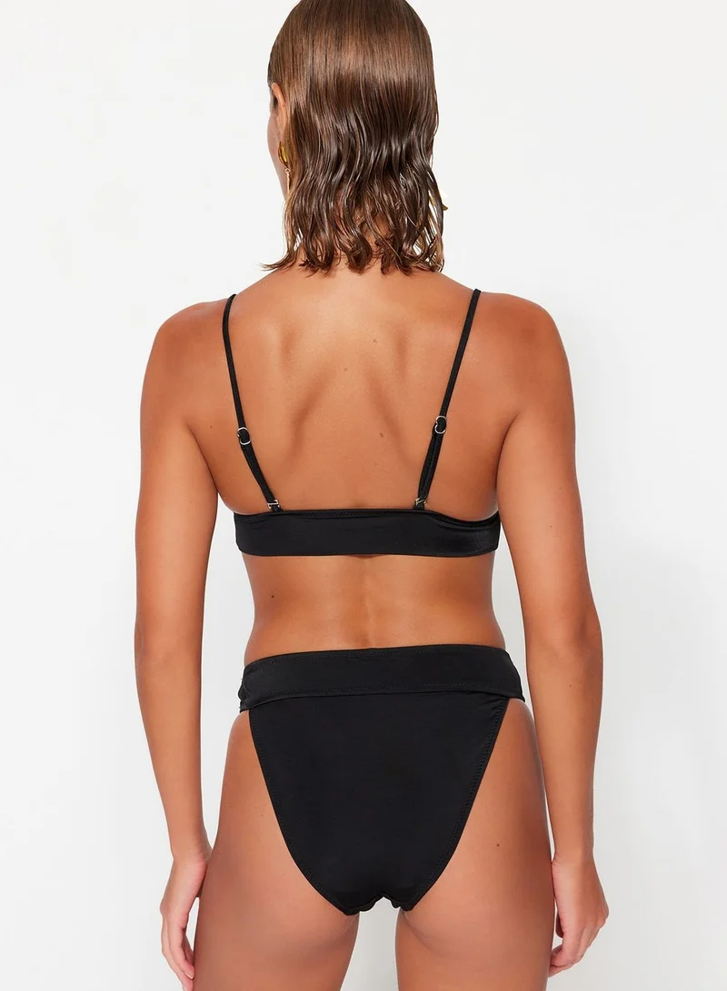 trendyol Halter Neck Bikini Top & Bottom Set