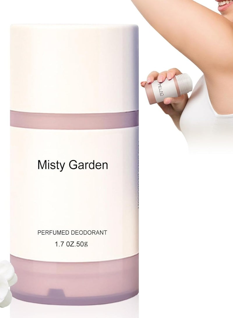 ميلاو مزيل عرق رول أون 50 جم مزيل عرق طبيعي مضاد للتعرق تحت الإبط برائحة زهور منعشة قوية لمنع التعرق المفرط تحت الإبط - Image 3