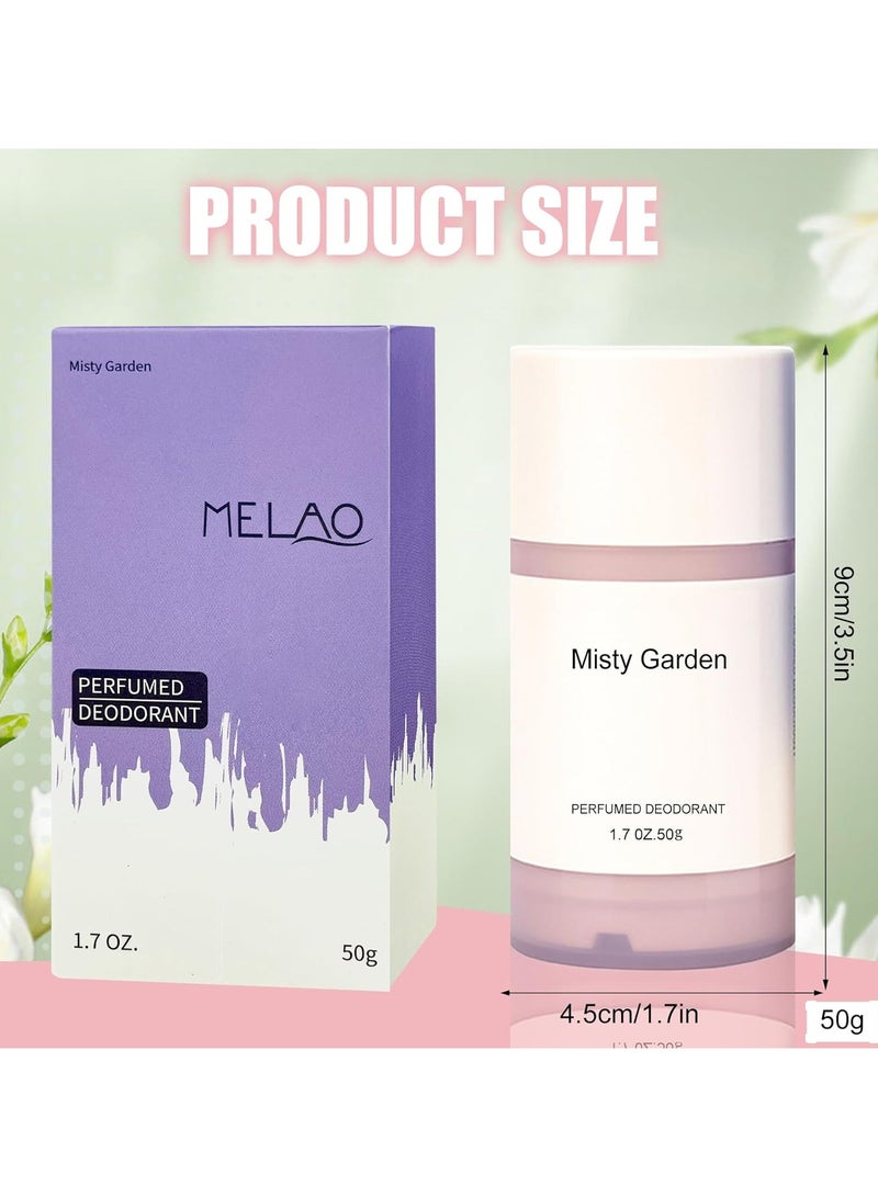 ميلاو مزيل عرق رول أون 50 جم مزيل عرق طبيعي مضاد للتعرق تحت الإبط برائحة زهور منعشة قوية لمنع التعرق المفرط تحت الإبط - Image 4