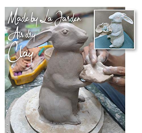 La Jarden? ?????? ????? Shadu Mati/Clay, Modelling Clay, Natural Clay, Eco Friendly/Air Dry Clay (Powder Grey 1.9kg) for Children to Play/School/College Art Students, Arts & Crafts Projects - Image 2
