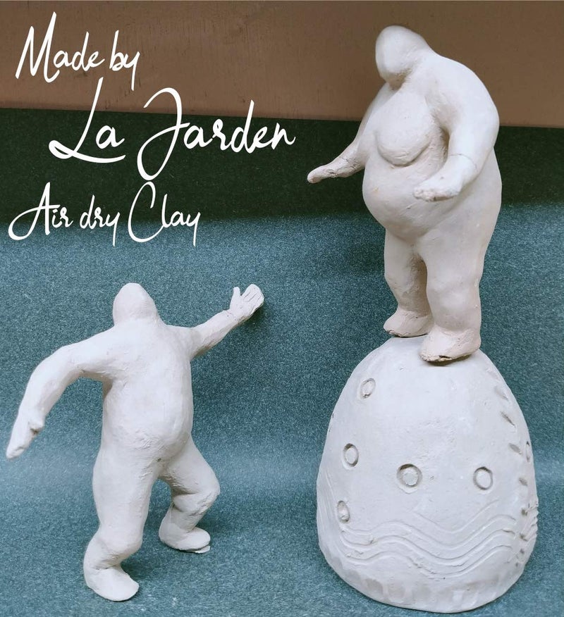 La Jarden? ?????? ????? Shadu Mati/Clay, Modelling Clay, Natural Clay, Eco Friendly/Air Dry Clay (Powder Grey 1.9kg) for Children to Play/School/College Art Students, Arts & Crafts Projects - Image 4