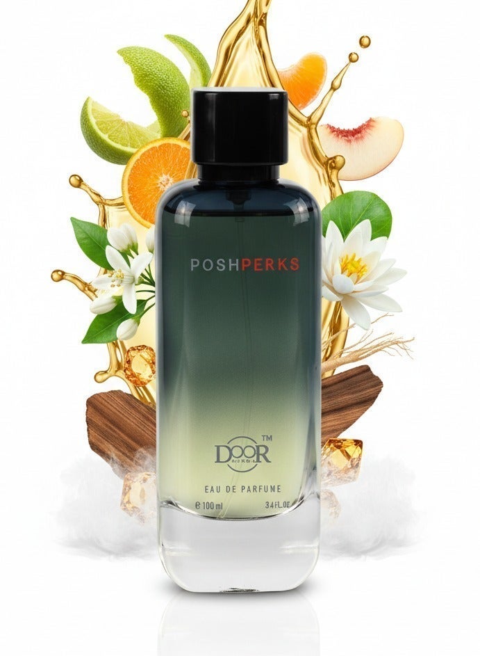 Doorscent Poshperks Eau De Parfum 100ml Unisex – Long Lasting Fresh & Woody Perfume - Image 2