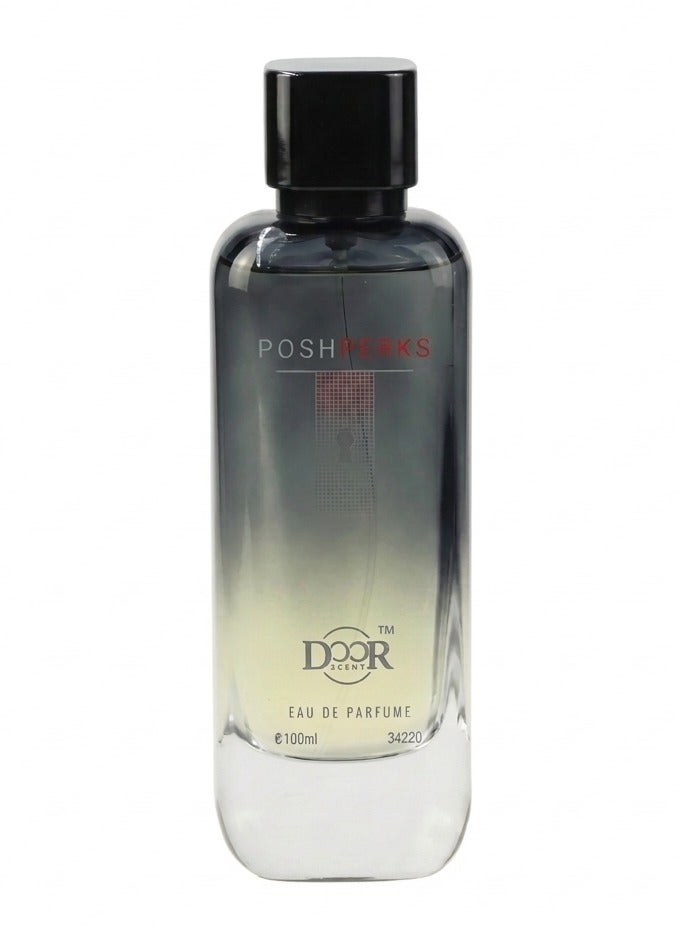 Doorscent Poshperks Eau De Parfum 100ml Unisex – Long Lasting Fresh & Woody Perfume - Image 1