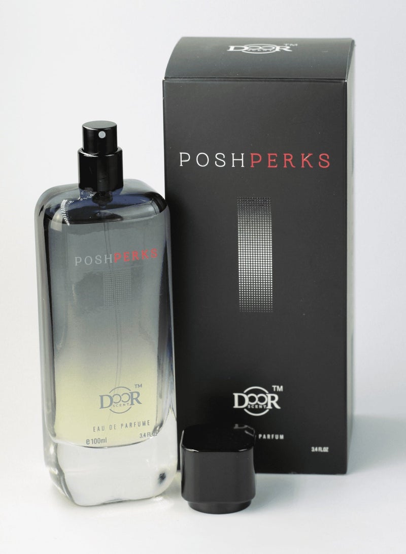 Doorscent Poshperks Eau De Parfum 100ml Unisex – Long Lasting Fresh & Woody Perfume - Image 4