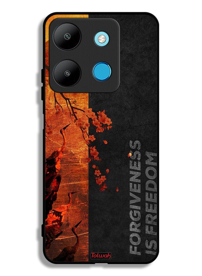 Tolwak Infinix Smart 7 Protective Case Cover Forgiveness Is Freedom - Image 1