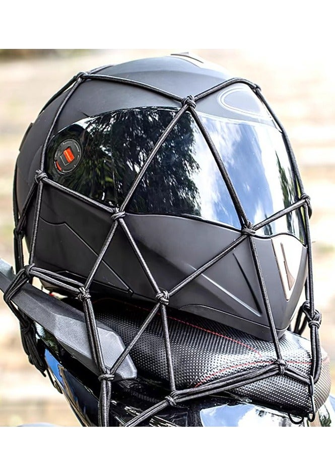 شبكة أمتعة المركبات على الطرق الوعرة، رف أمتعة، شبكة مرنة، جيب، شبكة صندوق السيارة، شبكة حماية أمان - Image 1