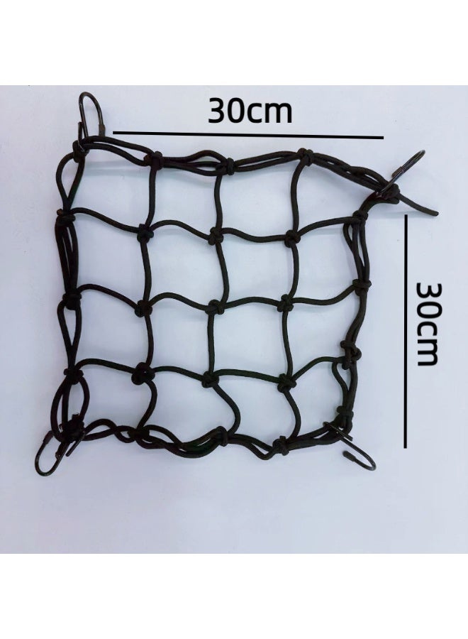 شبكة أمتعة المركبات على الطرق الوعرة، رف أمتعة، شبكة مرنة، جيب، شبكة صندوق السيارة، شبكة حماية أمان - Image 2