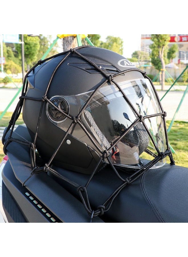 شبكة أمتعة المركبات على الطرق الوعرة، رف أمتعة، شبكة مرنة، جيب، شبكة صندوق السيارة، شبكة حماية أمان - Image 4