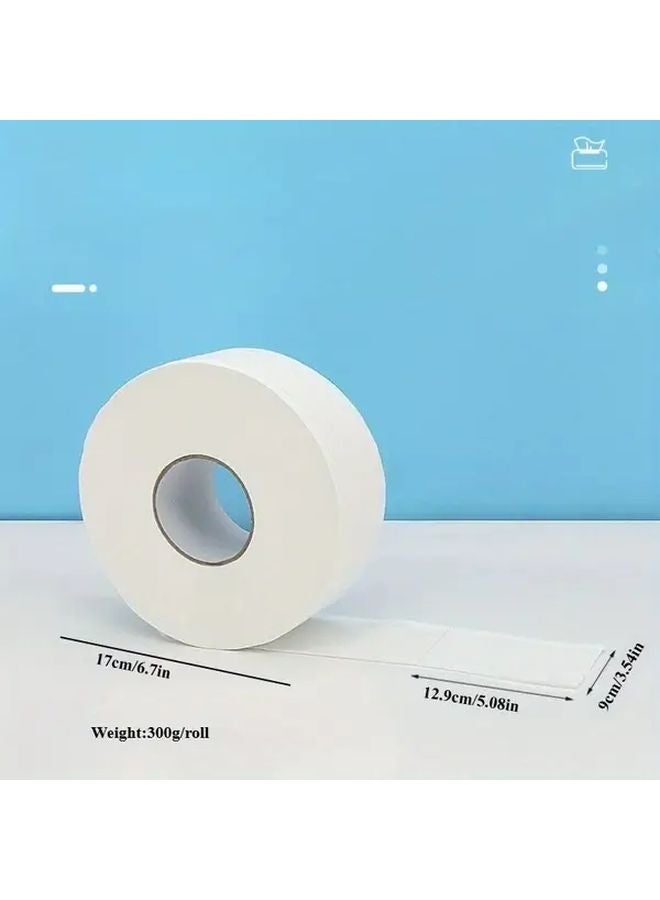 2 Volumes 5 Layer Large Roll Paper 300G Toilet Paper Commercial Bulk Light Beige - Image 5