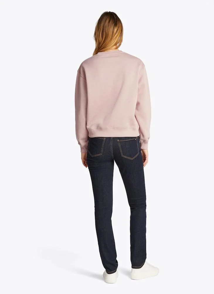 TOMMY HILFIGER Crew Neck Logo Sweatshirt