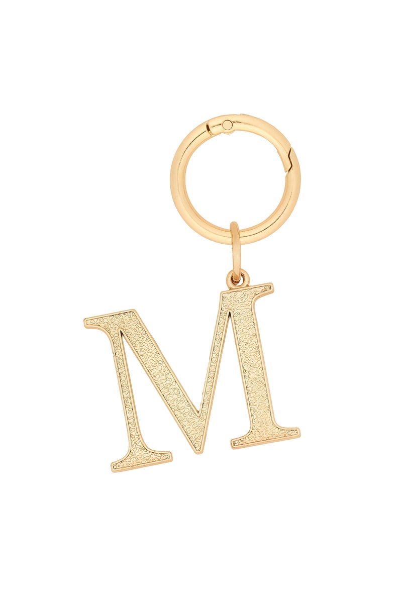 Lavie Women's Charm Alphabet Name M (Gold) - Image 1