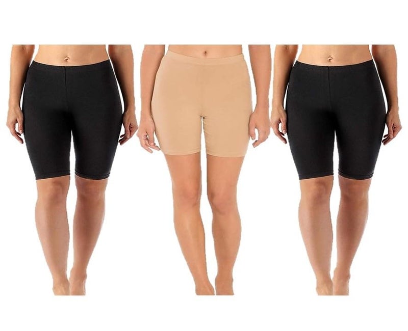 Regalia Procot Kids Girls Cycling Shorts | Underskirt | Sport Shorts Pack of 3 for 3years to 14 Years Streachable 4 Way ICE Cotton Fabric - Image 1