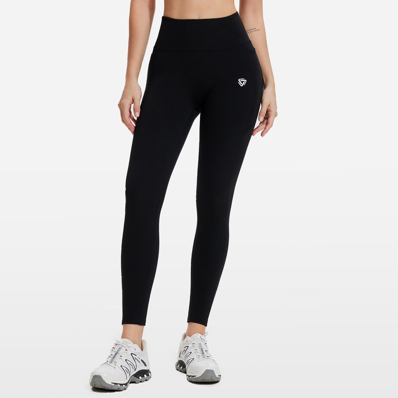 High Waist Yoga Pants for Women – Nylon Spandex Running Leggings - Image 5