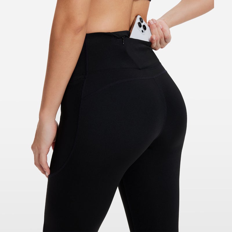 High Waist Yoga Pants for Women – Nylon Spandex Running Leggings - Image 4