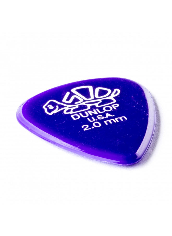 JIM DUNLOP JIM DUNLOP 41R2.0 Delrin®, Purple, 2.0mm, 72/Bag  - Image 3