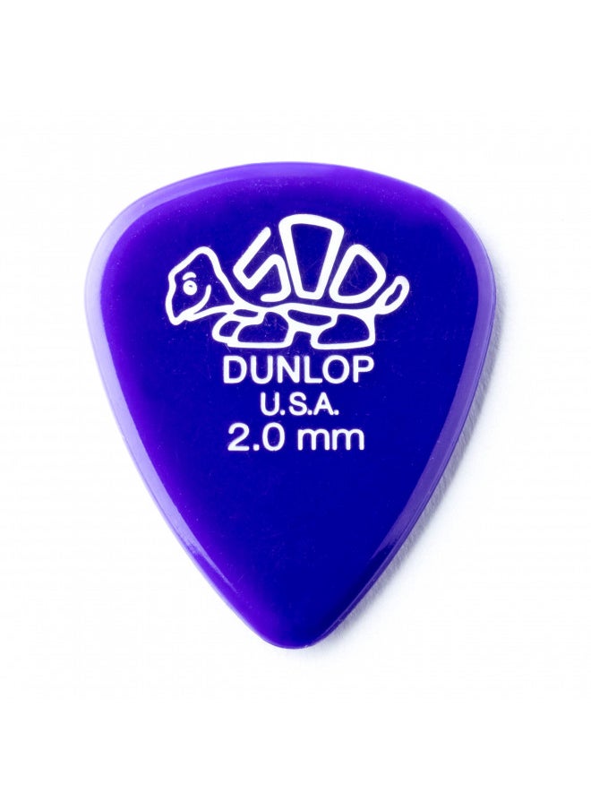 JIM DUNLOP JIM DUNLOP 41R2.0 Delrin®, Purple, 2.0mm, 72/Bag  - Image 1