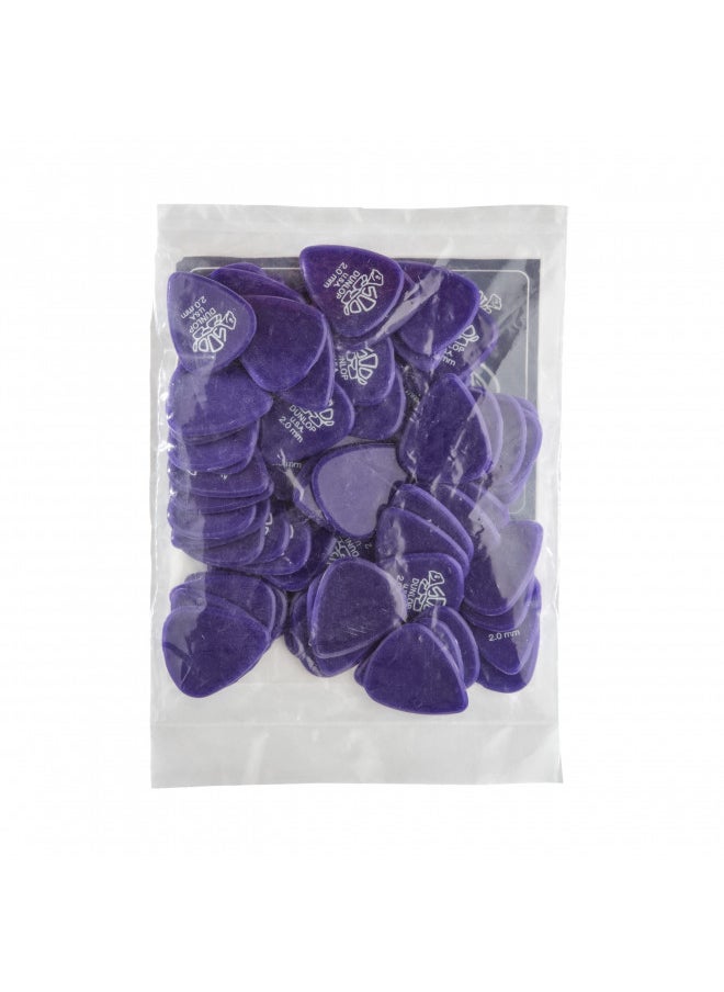 JIM DUNLOP JIM DUNLOP 41R2.0 Delrin®, Purple, 2.0mm, 72/Bag  - Image 5