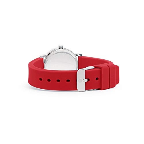 Speidel Scrub Petite Watch for Nurses, Medical Professionals, Mens and Womens Watch with Second Hand Nursing, Nurse Watches for Women Men, Waterproof 12 and 24 hr Time - Red - Image 2