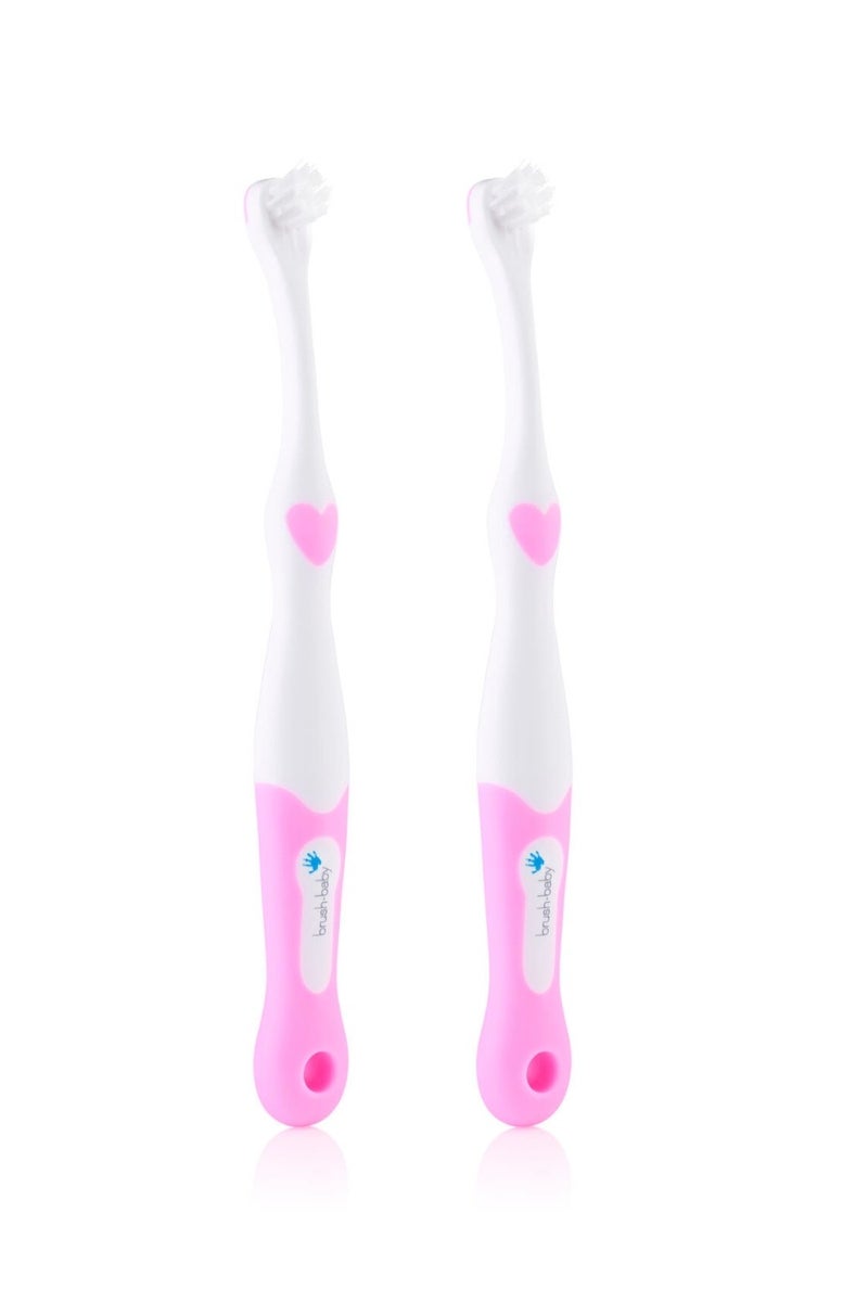 brush-baby فرشاة أولى بألوان مختلطة (عبوة مزدوجة) - Image 4