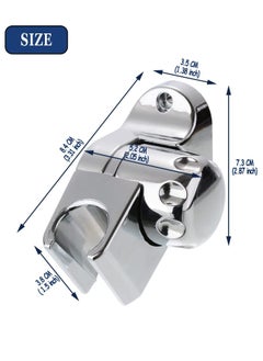 Alruht Shower Head Holder, Adjustable Shower Bracket for Handheld Shower Head, Sprayer Shower Holders for Home Bathroom  - Image 2