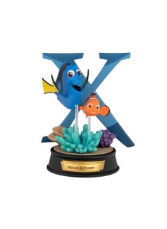 BEAST KINGDOM Mini Diorama Stage-003-Disney 100 Years of Wonder-Pixar Alphabet - Nemo and Dory 