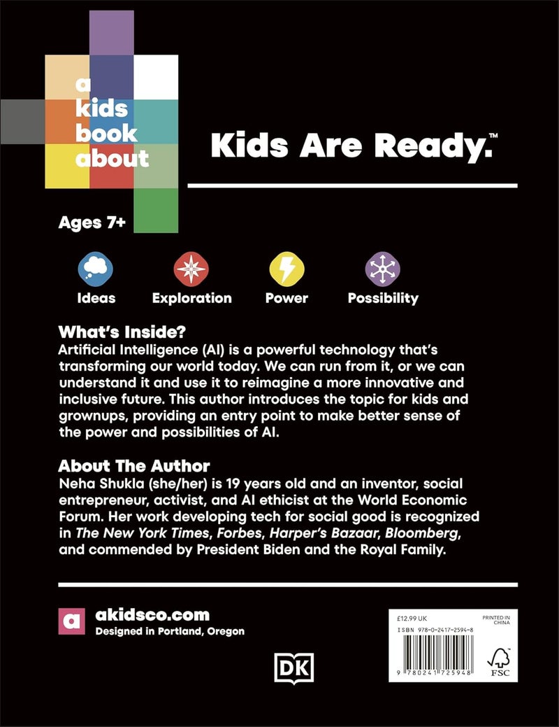 DK A Kids Book About AI. Hardcover by Neha Shukla - April 17, 2025 - Image 2