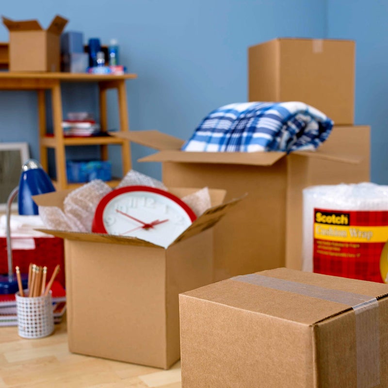 Scotch Long Lasting Storage Shipping Packaging Tape, 1.88" x 38.2 yd, 1 Roll with Dispenser (3650S-RD-ESF) - Image 5