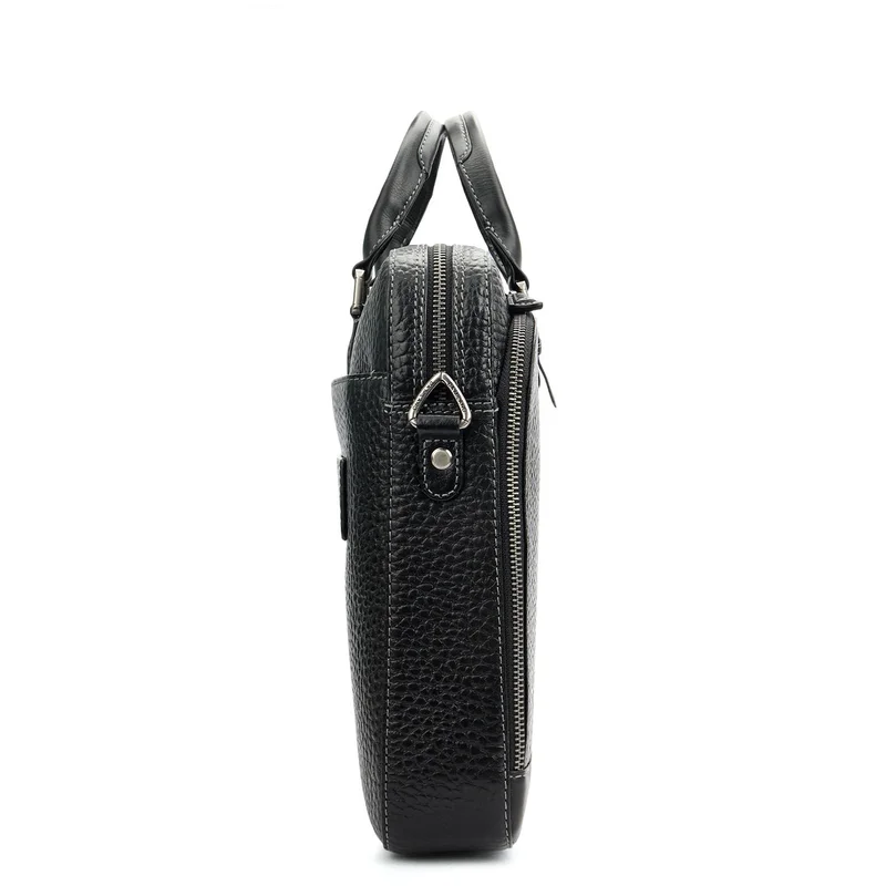 Da Milano black Classic Laptop Bag (M)  | Best Price UAE