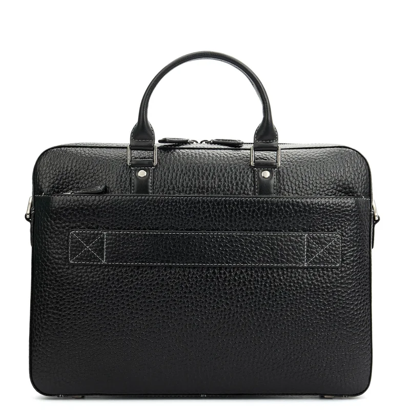 Da Milano black Classic Laptop Bag (M)  | Best Price UAE