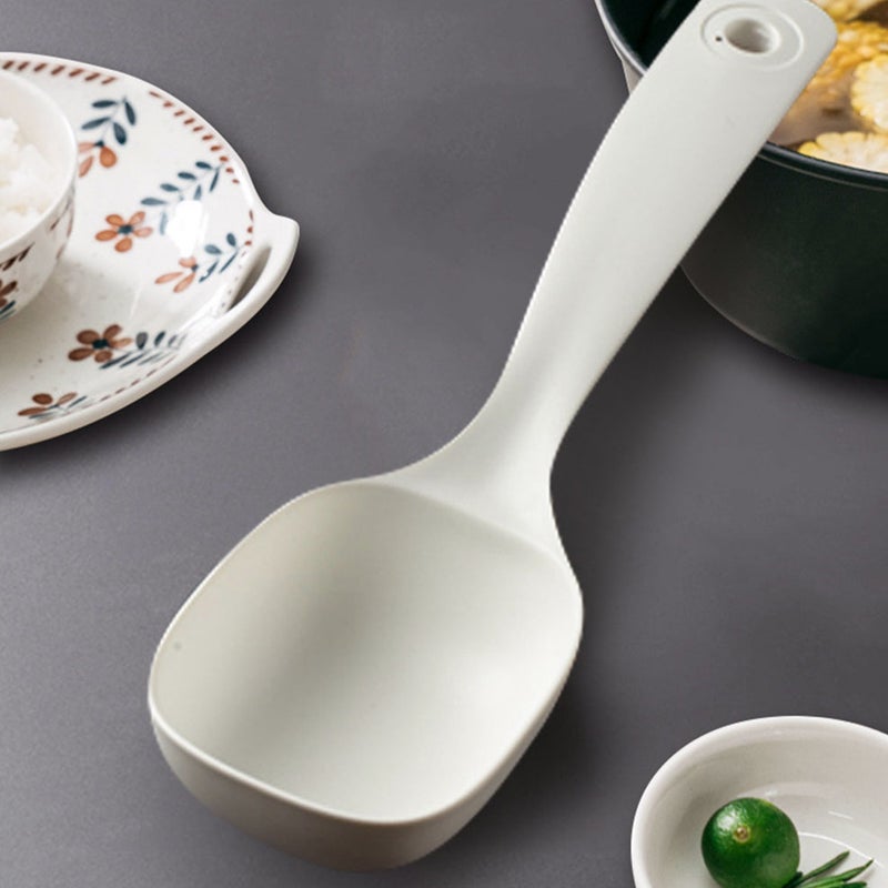 8 pcs Porridge Spoons Non-stick Serving Spoons Reusable Soup Spoons Kitchen Ladles - Image 5