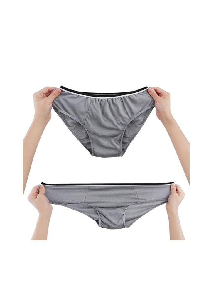 Excefore 20 Packs Mens Cotton Disposable Underwear Panties Portable Briefs for Travel Fitness Hotel Spa Hospital Stays (XXL) - Image 4